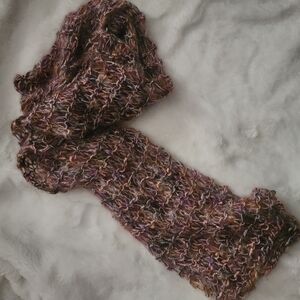 Elegant Multicolor Knit Scarf